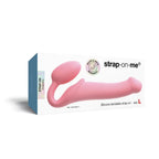 strap-on-me® strap-on-me Silicone Bendable Strapless Strap-On Dildo Pink / Large