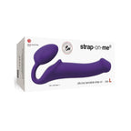 strap-on-me® strap-on-me Silicone Bendable Strapless Strap-On Dildo Purple / Large