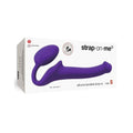 strap-on-me® strap-on-me Silicone Bendable Strapless Strap-On Dildo Purple / Small