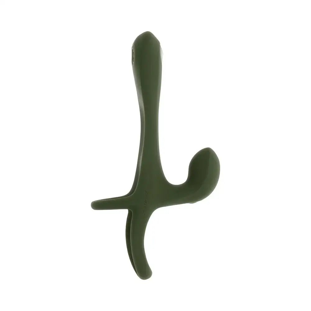 Strap Tap & Go Wearable Dual Vibrator - Army Green