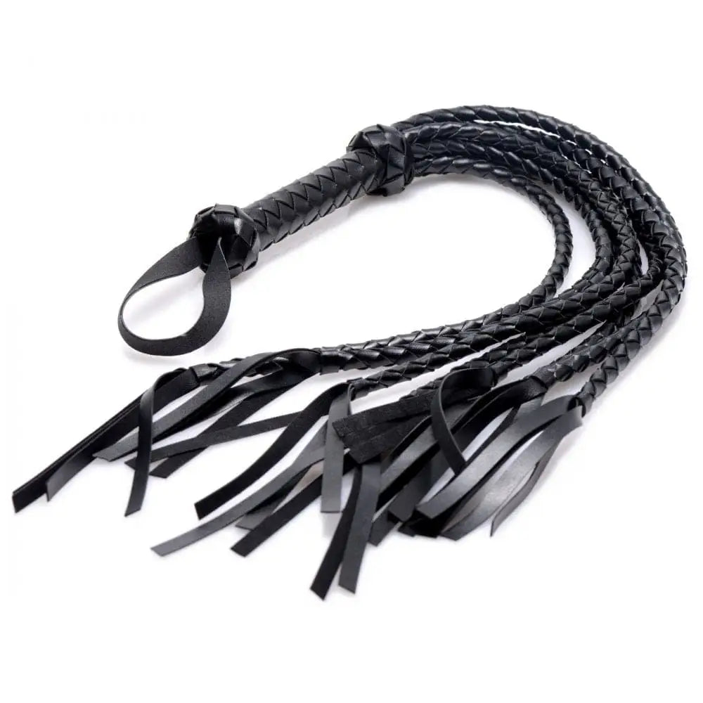 XR Brands® Strict® 8 Tail Braided Flogger - Rolik®
