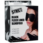 Strict® Black Fleece Lined Blindfold