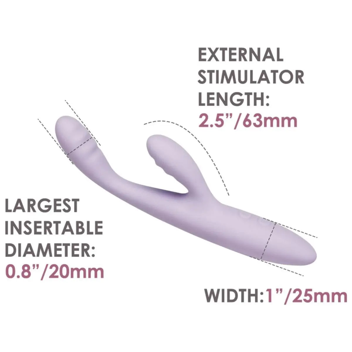 Svakom Cici+ 2 App - Enabled Warming Dual Stim Vibrator - Rolik®