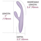 Svakom Cici+ 2 App - Enabled Warming Dual Stim Vibrator - Rolik®