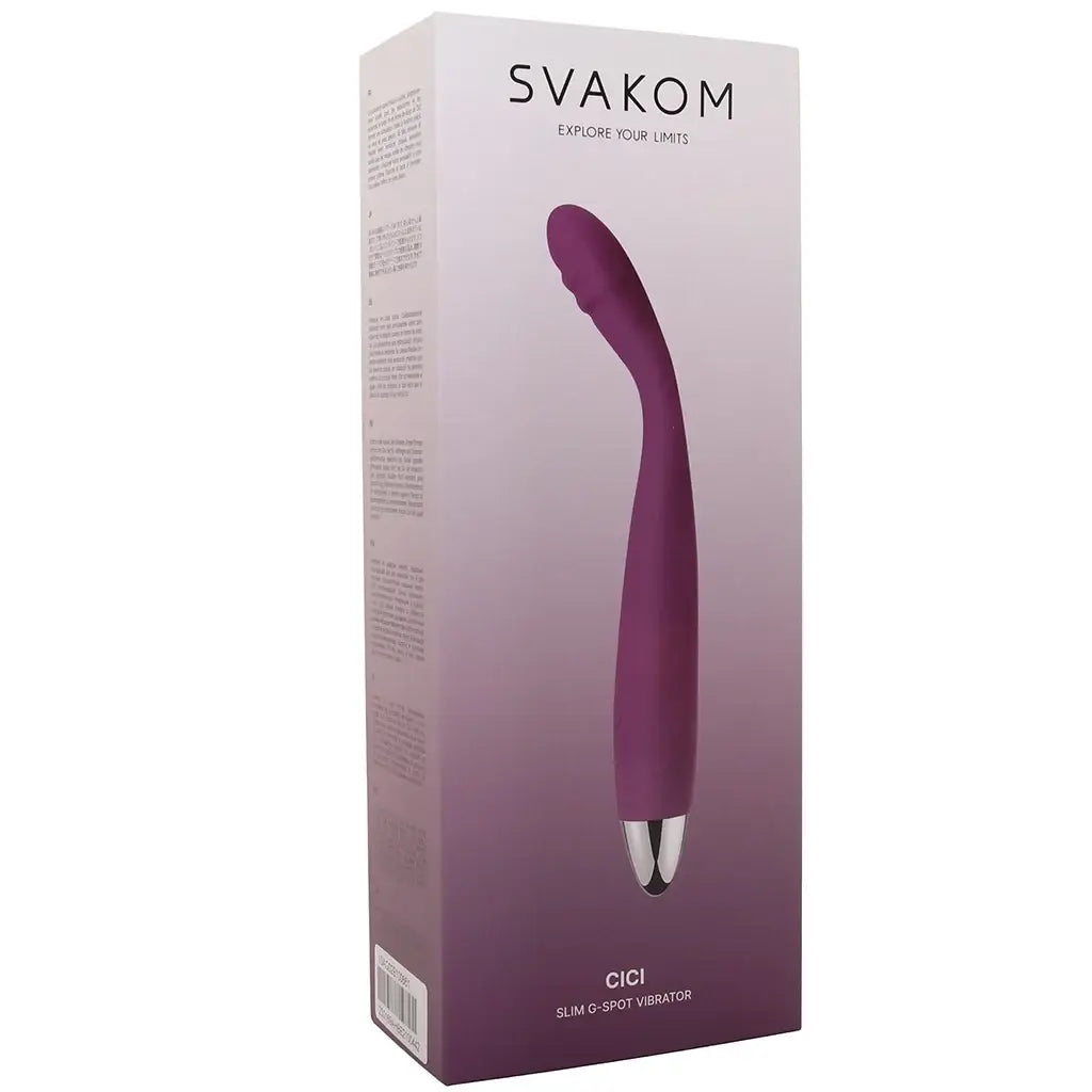 Svakom Cici Flexible Head Vibrator Purple