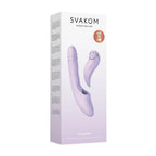 Svakom DuoGlow 2-in-1 Dual Vibrator | Thrusting Rotating & Wireless Remote Lavender