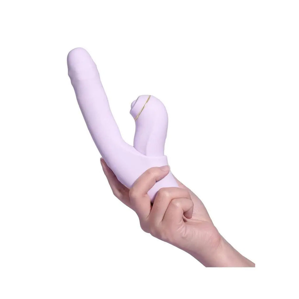 Svakom DuoGlow 2-in-1 Dual Vibrator | Thrusting Rotating & Wireless Remote Lavender