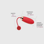 Svakom Ella Smart Bullet Vibrator - Red