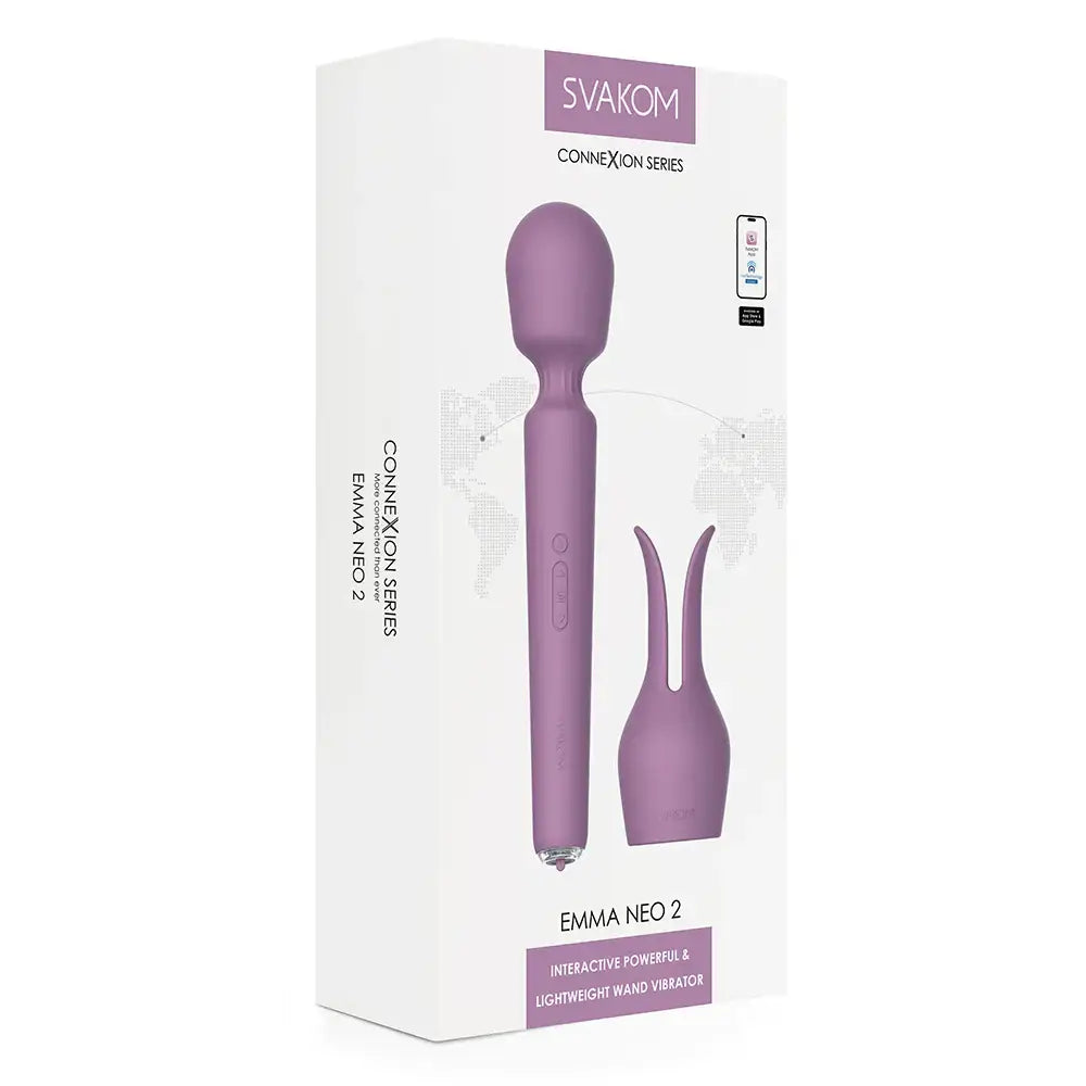 Svakom Emma Neo 2 App-Enabled Wand Vibrator - Rolik®