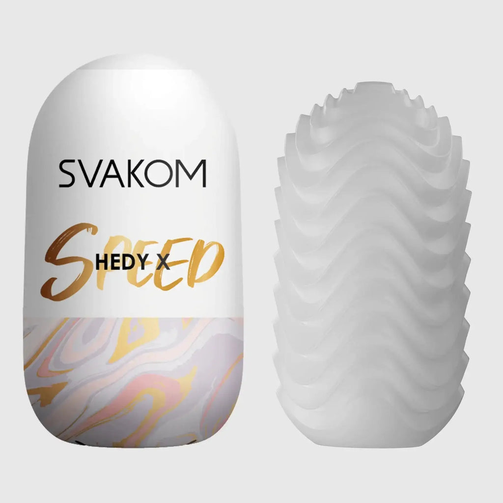 Hedy X Mixed Reusable Masturbators 5 - Pack - White - Masturbator