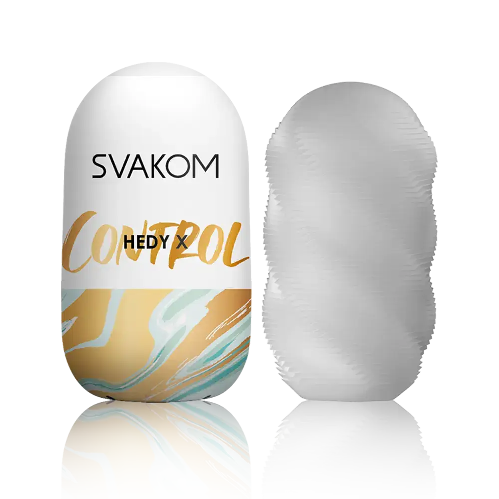 Hedy X Mixed Reusable Masturbators 5 - Pack - White - Masturbator