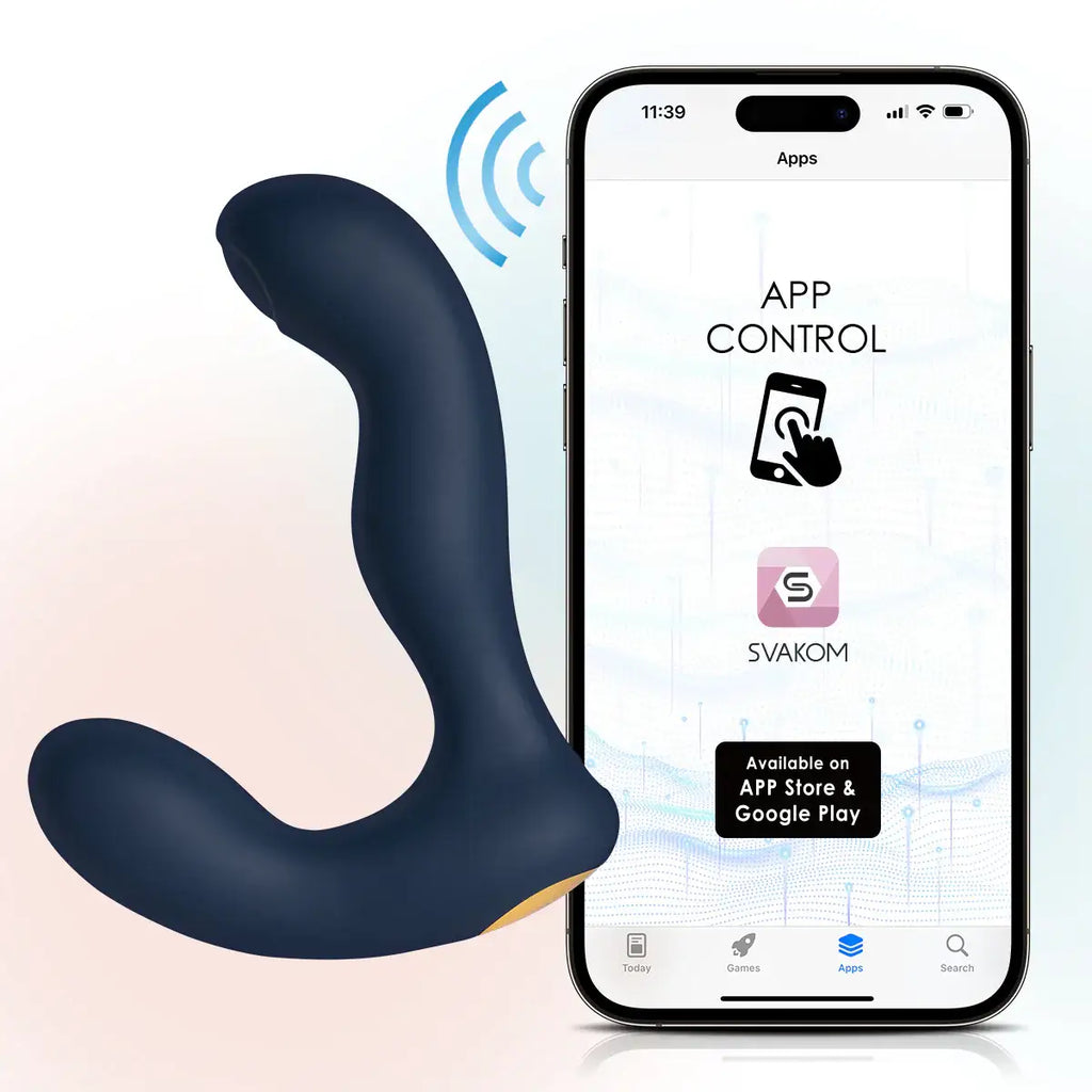 Svakom Iker Neo Interactive Pulsating Prostate Vibrator Rolik®