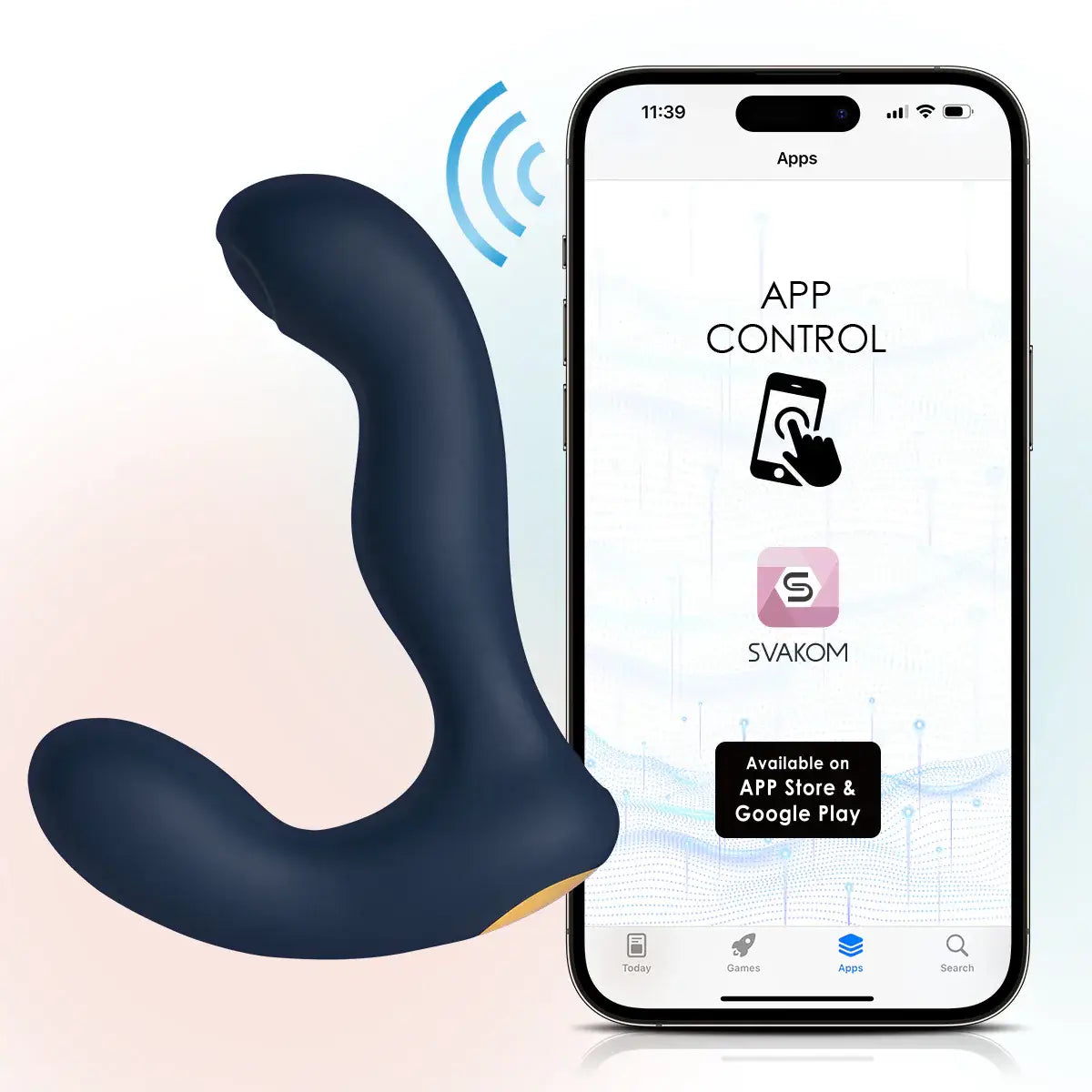 Svakom Iker Neo Interactive Pulsating Prostate Vibrator Rolik®
