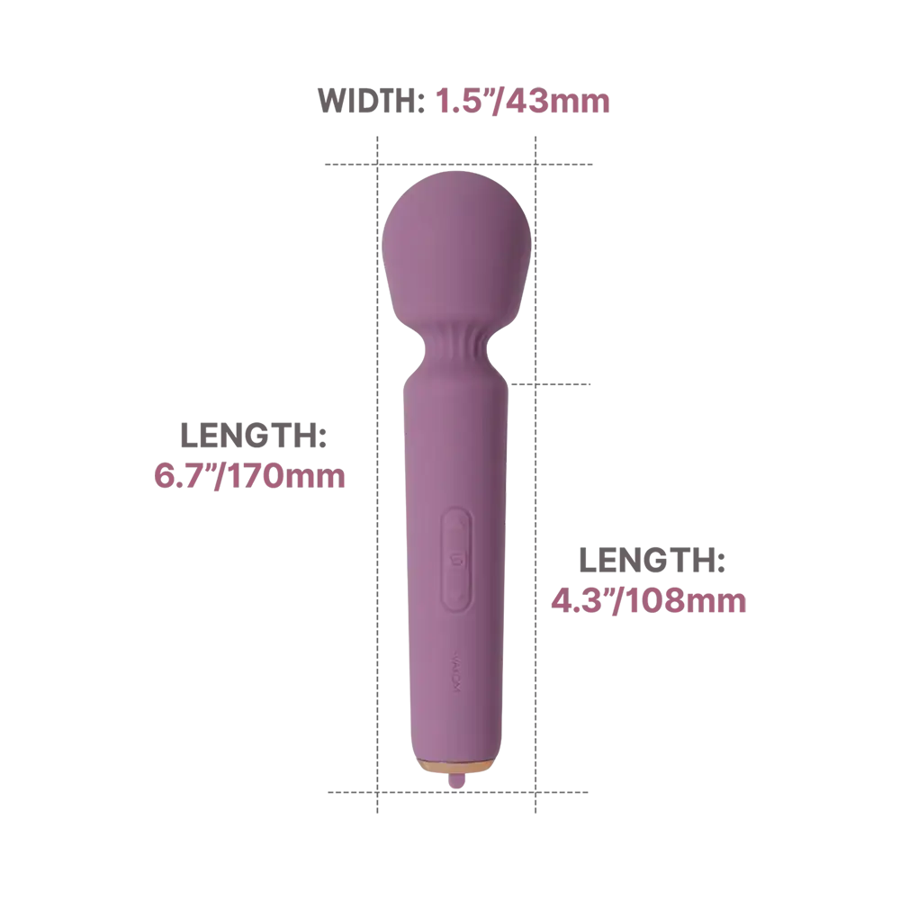 Svakom Mini Emma Neo App-Enabled Compact Wand Vibrator - Rolik®