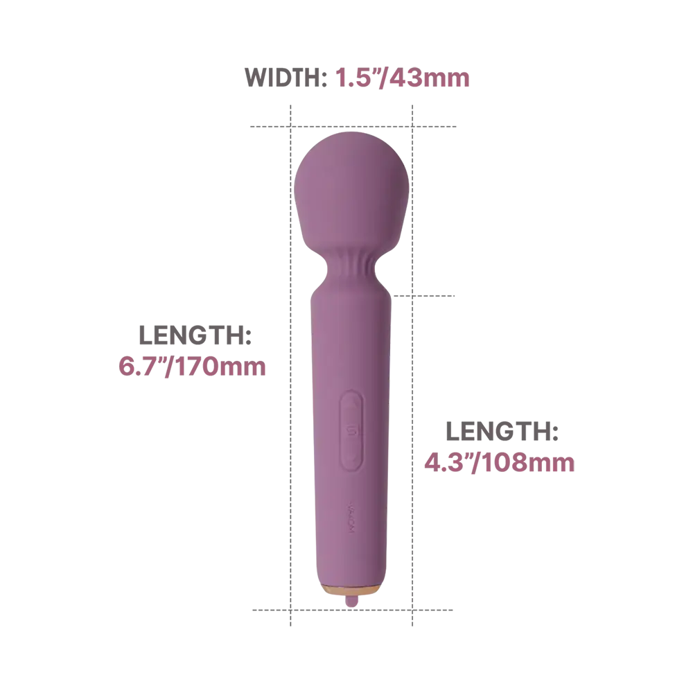 Svakom Mini Emma Neo App-Enabled Compact Wand Vibrator - Rolik®