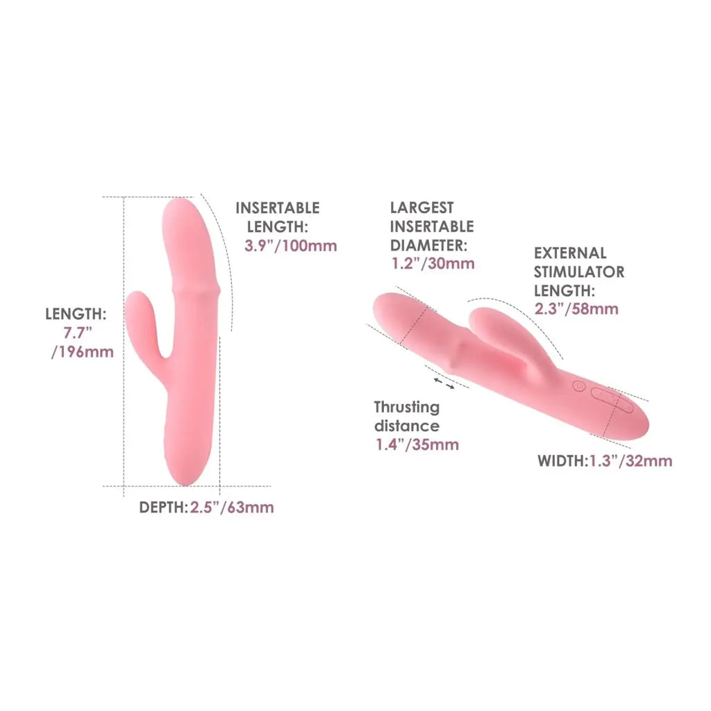 Svakom Mora Neo Smart Rabbit Vibrator with Thrusting Beads - Rolik®