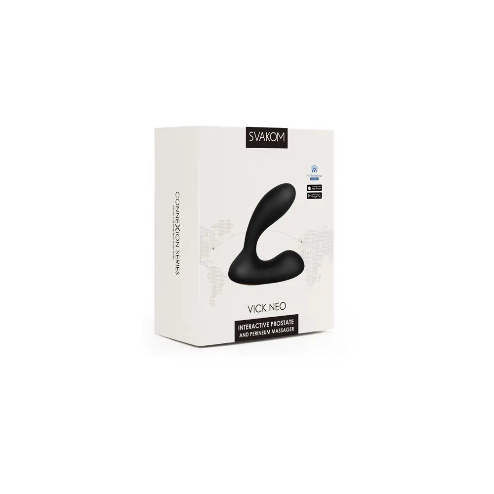 Vick Neo Interactive Prostate and Perineum Massager - Black - Anal Probe