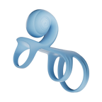 SVibe Snail JOVI Arc Couples Ring Sky Blue