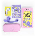 SVibe @vanillacooldance Special Edition Snail Curve Dual Stimulator Periwinkle