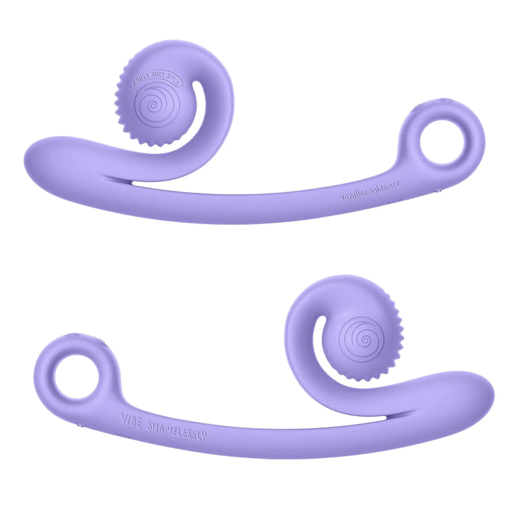 SVibe @vanillacooldance Special Edition Snail Curve Dual Stimulator Periwinkle
