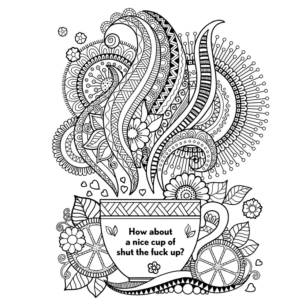 The Swear Word Coloring Book - Books