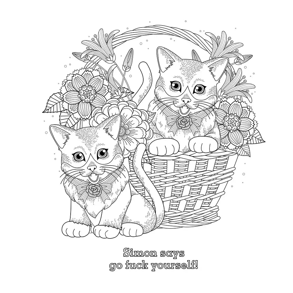 The Swear Word Coloring Book - Books