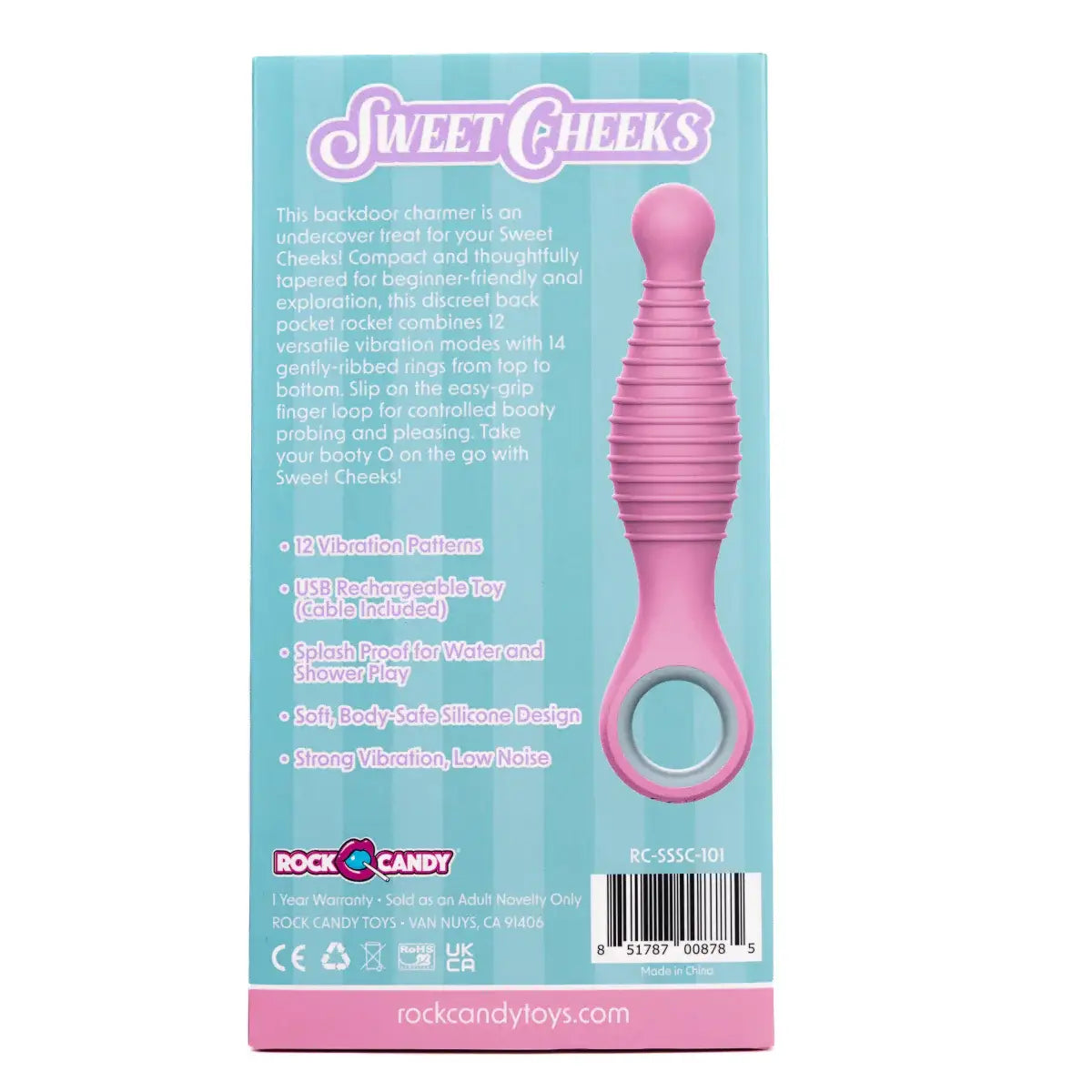 Sweet Stash Sweet Cheeks Vibrating Plug - Rolik®