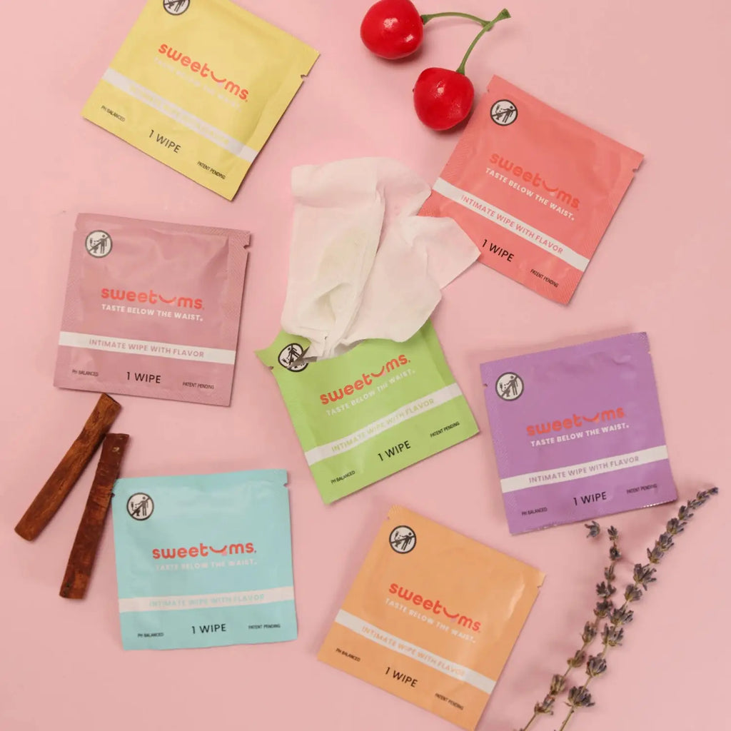 Sweetums® Flavored Intimate Wipes 10 - Pack