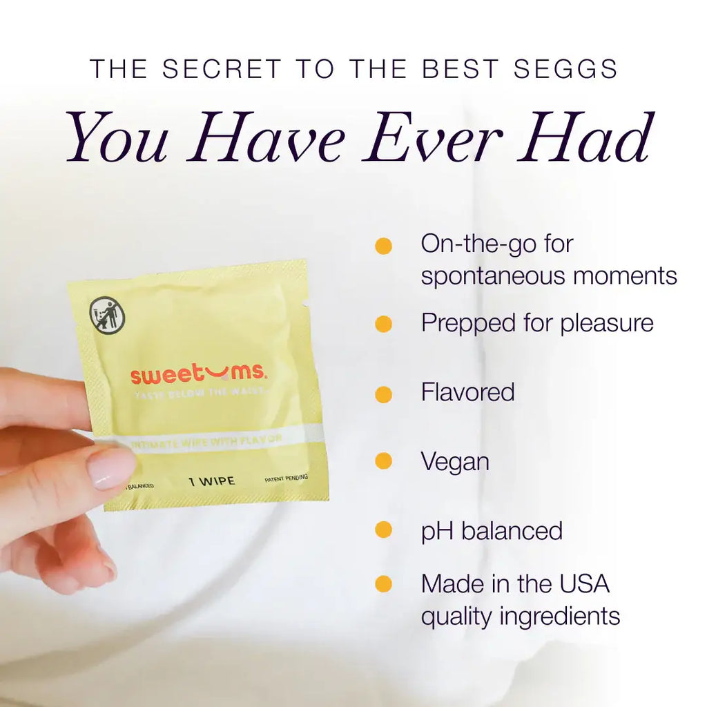 Sweetums® Flavored Intimate Wipes 10 - Pack
