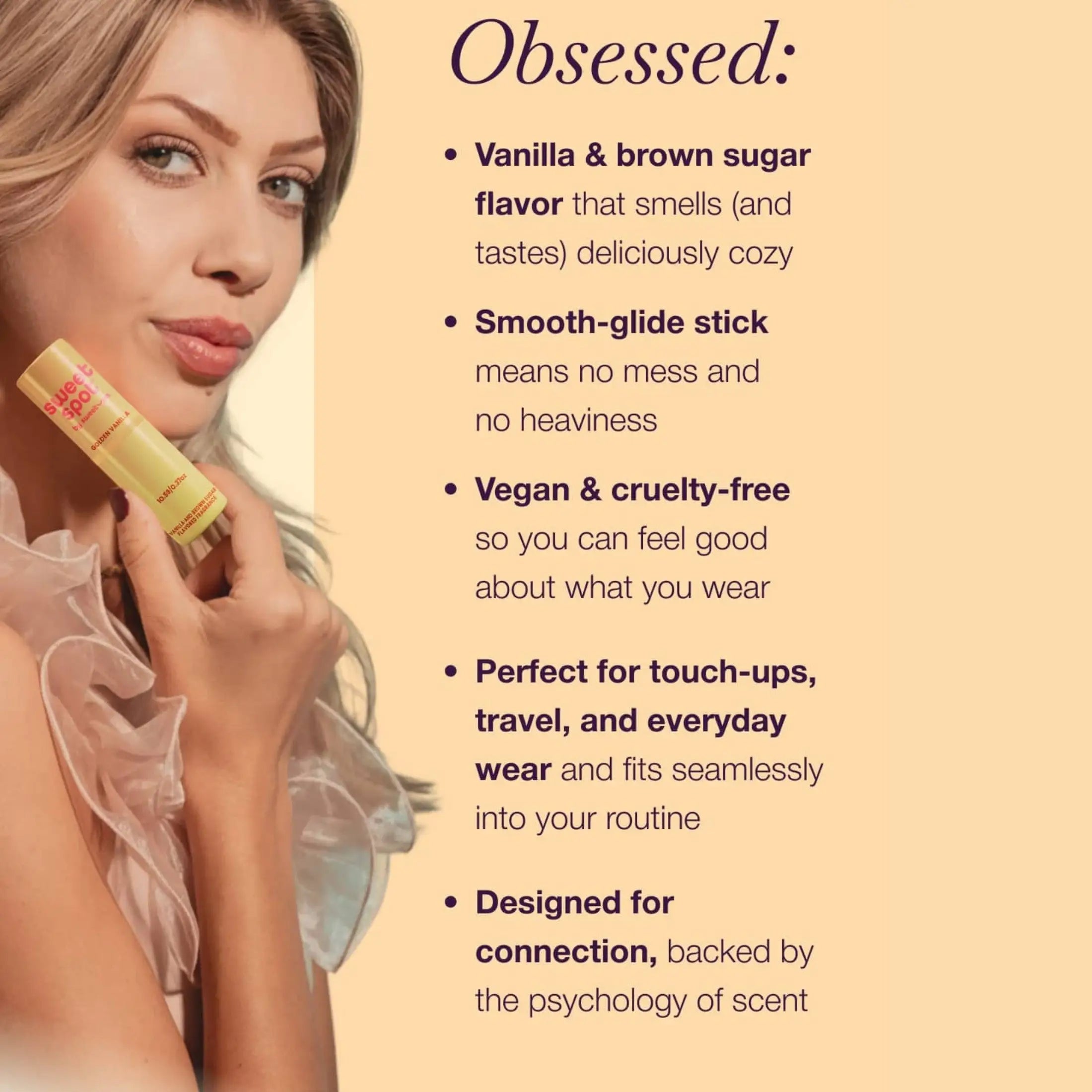 Sweetums® Golden Vanilla Sweet Spot Flavored Fragrance Stick