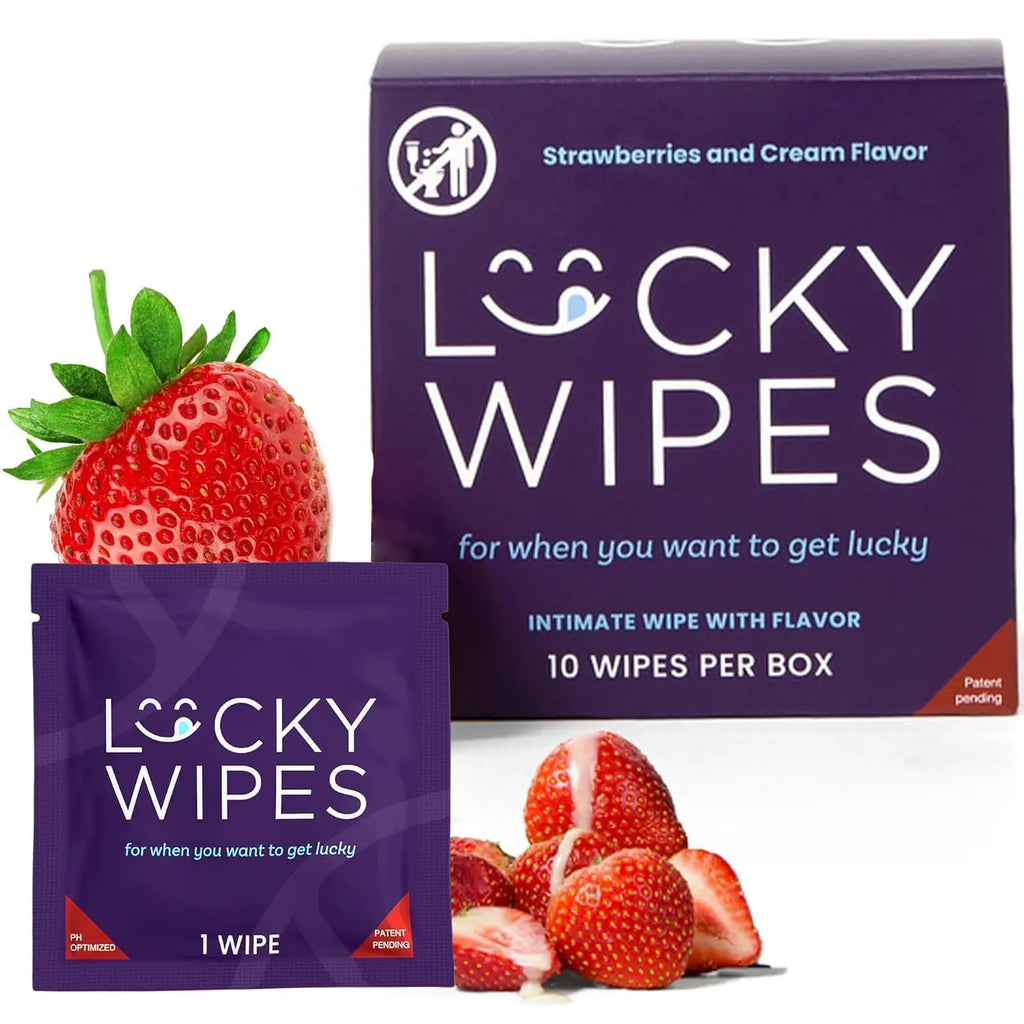 Sweetums® Lucky Wipes Flavored for Men 10-Pack