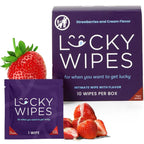 Sweetums® Lucky Wipes Flavored for Men 10-Pack