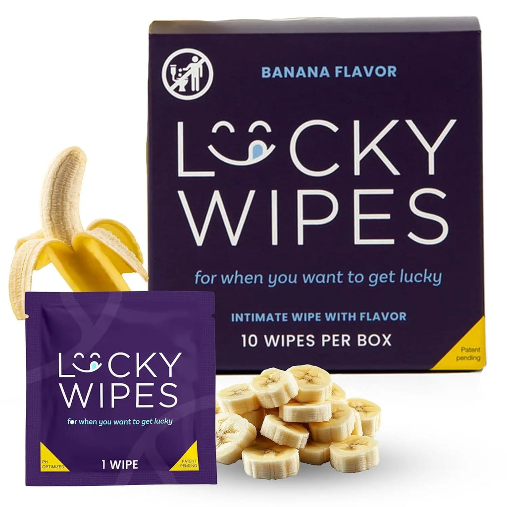 Sweetums® Lucky Wipes Flavored for Men 10-Pack