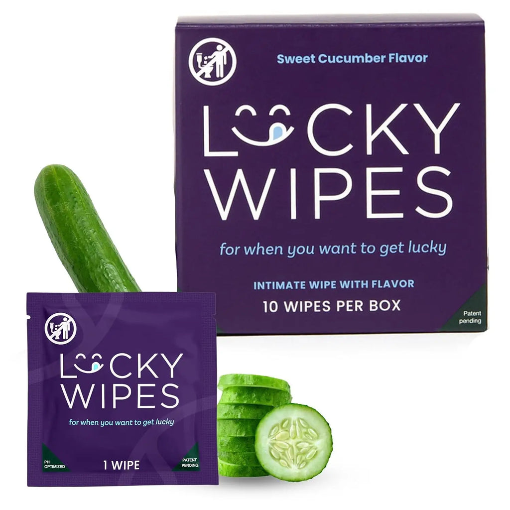 Sweetums® Lucky Wipes Flavored for Men 10-Pack