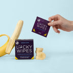 Sweetums® Lucky Wipes Flavored for Men 10-Pack Banana