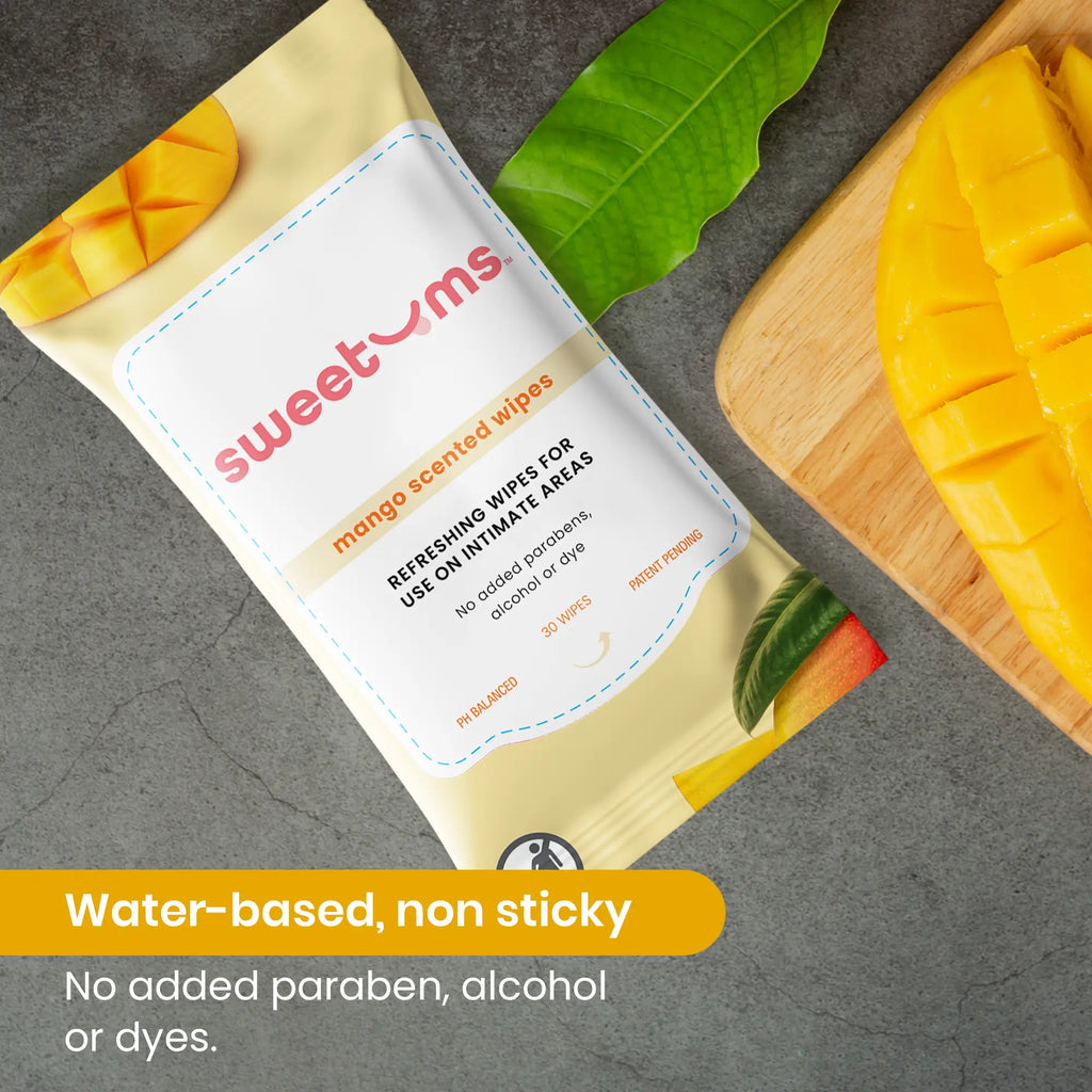 Sweetums® Mango Scented Daily Intimate Wipes (30 ct)
