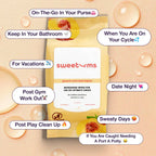Sweetums® Peach Scented Daily Intimate Wipes (30 ct)