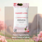 Sweetums® Sweet Rose Scented Daily Intimate Wipes (30 ct)