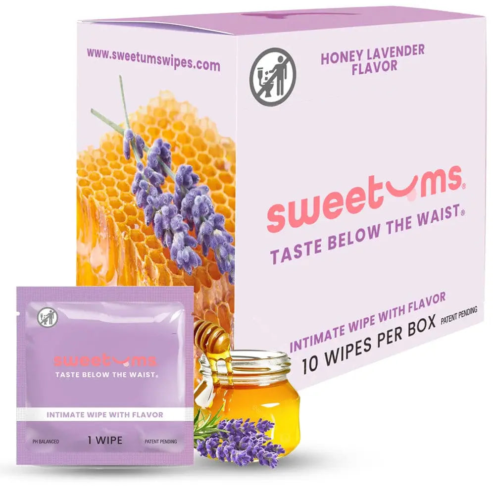 Sweetums® Flavored Intimate Wipes 10 - Pack - Rolik®