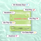 Sweetums® Flavored Intimate Wipes 10 - Pack