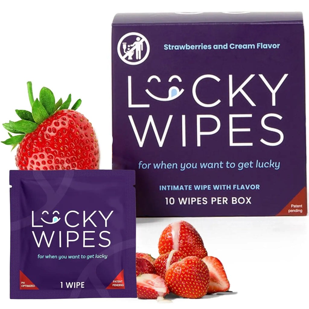 Sweetums® Lucky Wipes Flavored for Men 10-Pack