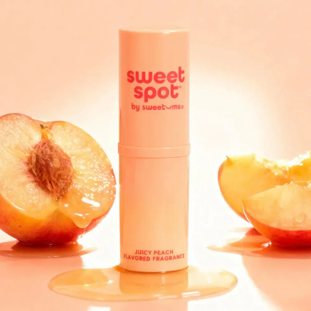Sweetums® Sweetums Sweet Spot Flavored Fragrance Stick, Roll-On Perfume in 5 Scents Juicy Peach