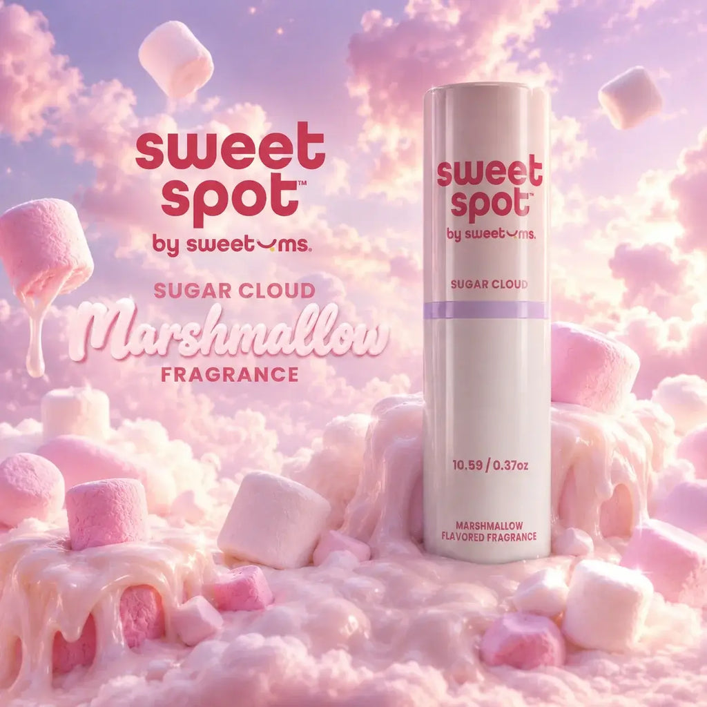 Sweetums® Sweetums Sweet Spot Flavored Fragrance Stick, Roll-On Perfume in 11 Scents Sugar Cloud (Marshmallow)