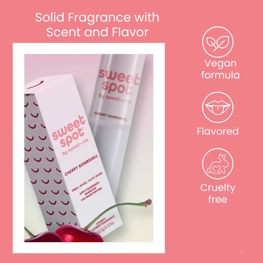 Sweetums Wipes Sweetums® Cherry Bombshell Sweet Spot Flavored Fragrance Stick
