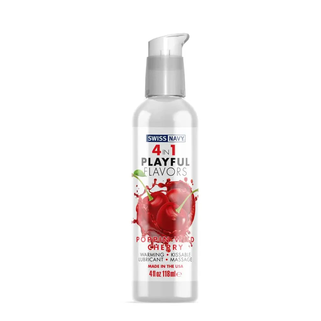 Swiss Navy® 4 - in - 1 Playful Flavors Warming Water - Based Lubricant - Rolik®