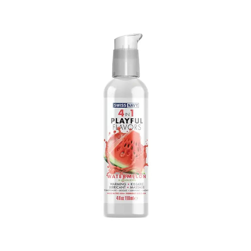 Swiss Navy® 4 - in - 1 Playful Flavors Warming Water - Based Lubricant - Rolik®