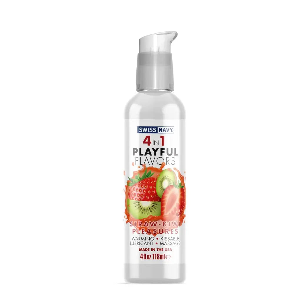 Swiss Navy® 4 - in - 1 Playful Flavors Warming Water - Based Lubricant - Rolik®