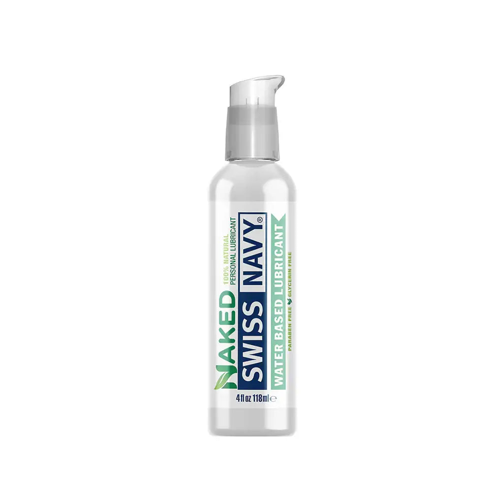Swiss Navy® All Natural Water-Based Lubricant - 4 oz.