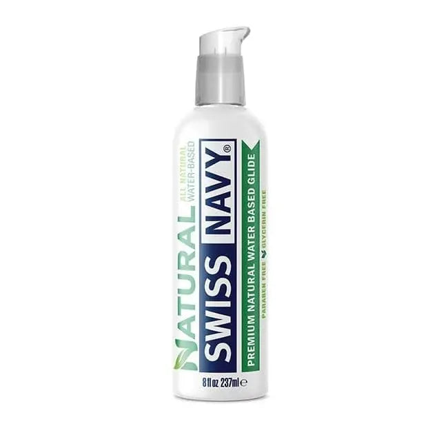 Swiss Navy® All Natural Water-Based Lubricant - 8 oz. - Lubricant