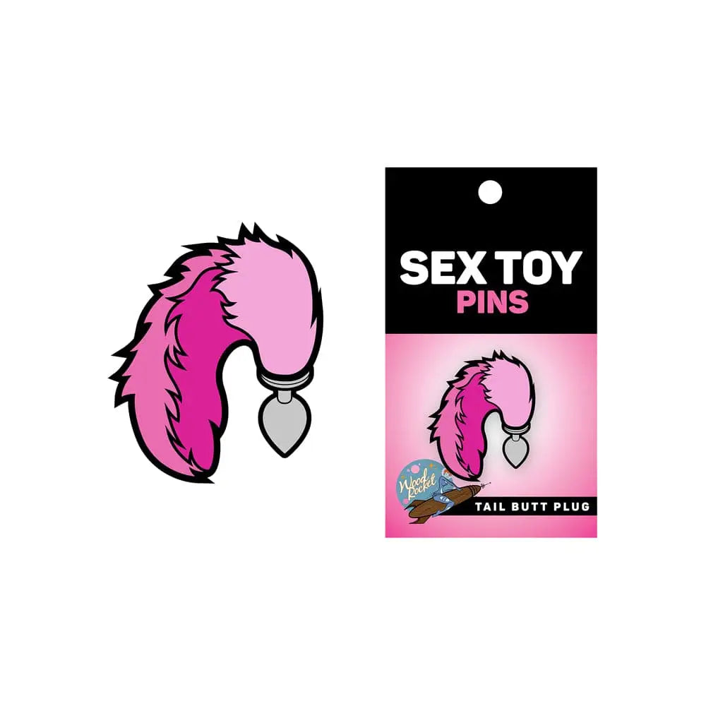 Tail Butt Plug Enamel Pin - Rolik®